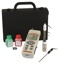 pH meter, LLG pH meter 5, w. case, electrode, ATC probe, and accessories