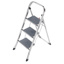 Step ladder, Haloi-Werk, K70, 3 steps, aluminum