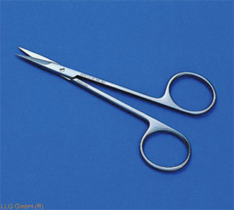 Scissors stainless steel 105mm straight