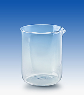 Low form beakers w spout 10ml
