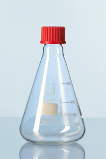 Erlenmeyer flask 1L w.screwcap.