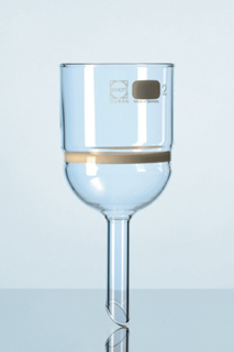 Filter funnels, glass, Buchner , Capacity 500 ml,