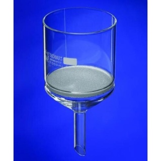 Filter funnels, borosilicate g lass 3.3, Capacity