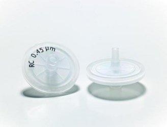 LLG-Syringe filters, RC, 0,45 µm, Ø 25 mm, transpa