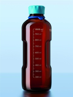 DURAN® YOUTILITY bottle 125 ml amber, grad., GL 45