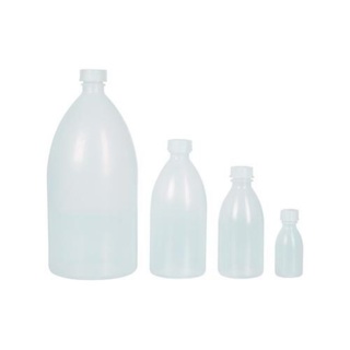 LLG bottle, narrow neck, PE, with screw cap, 50 ml