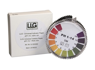 LLG-Universal Indicator paper pH 1 – 11, refill