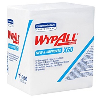 Wypall X60, 36,5 x 31,8 cm, 12 x 76 ea
