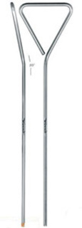 Drigalski spatula LLG, st. steel, angular,Ø3x190mm