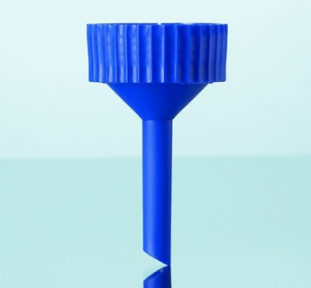 Filter funnel wo. head, DURAN, PP, for filter holder w. glass top, 28/10 mm
