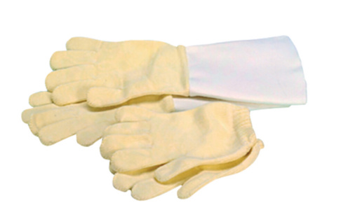 Heat resistant gloves, Ganterie Nomex long cuff, size 9-10, max. 250°C
