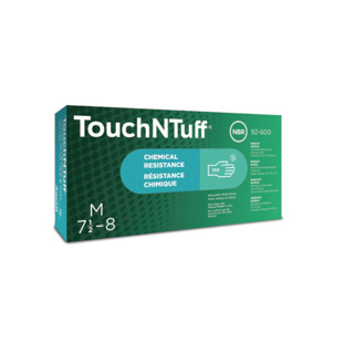 Nitrile gloves, Ansell Healthcare TouchNTuff 92-600, size M (7,5-8) 