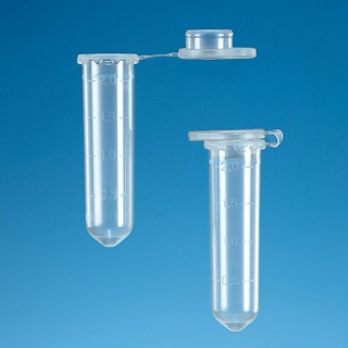 Microcentrifuge tube, BRAND, clear, 2,0 ml, round