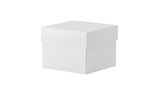 Cryobox, TENAK, 133 x 133 x 100 mm, PP coated cardboard, white