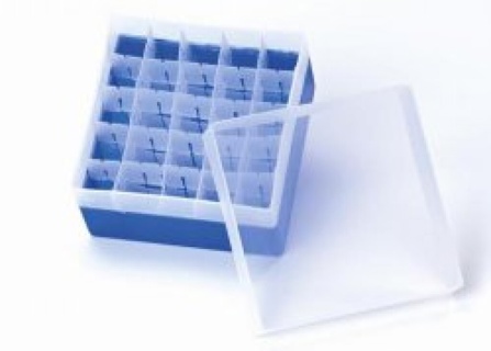 Container for sample vials (25 pos.) format: 130