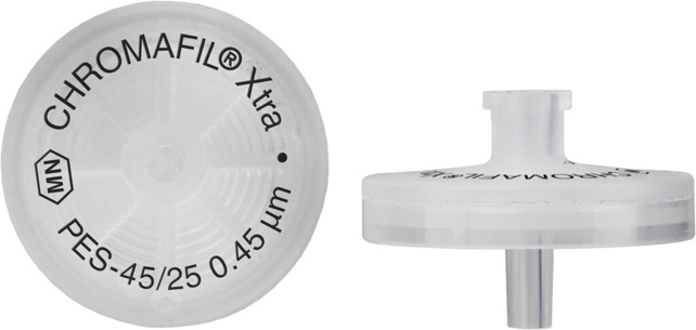 Syringe filter, Macherey-Nagel CHROMAFIL Xtra, PES, Ø25 mm, 0,45 µm, 100 pcs