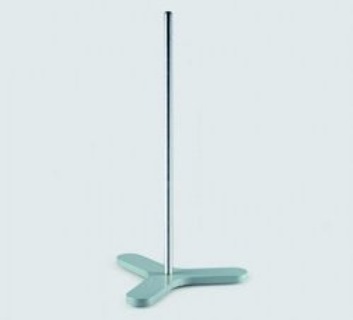 Laboratory stand, foot length 115 mm, triangle