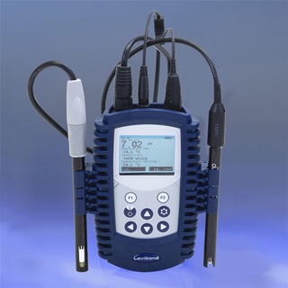 Multiparameter meter, Lovibond SD 335 pH/Con, Set 1 w. sensor and accessories