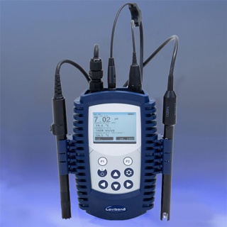 Multiparameter meter, Lovibond SD 335 pH/DO, Set 2 w. sensor and accessories