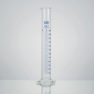 Measuring cylinder, LLG, tall, cl. A, 50 mL, 2 pcs