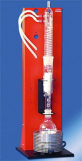 Compact Soxhlet extractor unit, 100 ml extractor
