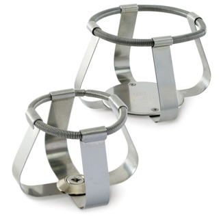 Flask clamps for shakers, for 5000 ml flasks