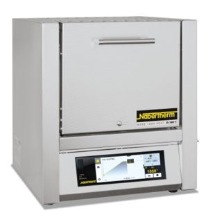 Nabertherm oven, L/B510, flap door, 1100°C, 3 L
