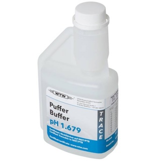 Buffer, certified, WTW, pH 1,679 ±0,02, NIST/DIN, 250 mL