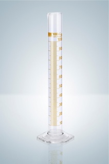 Measuring cylinder 10 ml, clas s B tall form, shor