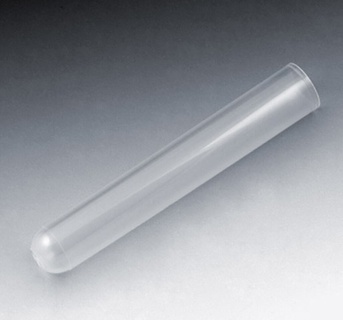 Test tubes, PP, cylindrical, 16x100 mm, 10 ml