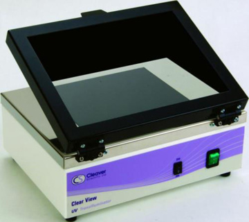 UV-transilluminator small, 200 x 200 mm, 312 nm