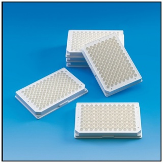96-well plates, white, sterile, pack of 50 (LumiNu
