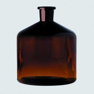Burette bottle 2000 ml, amber glass, DURAN