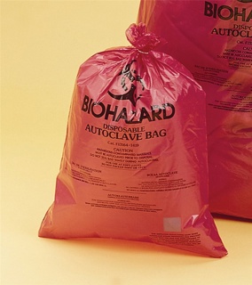BEL-ART-waste bags 790x960 mm Biohazard, orange-re
