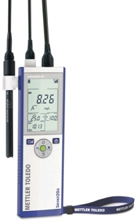 Dissolved oxygen meter DO, Mettler-Toledo Seven2Go S4-Std-Kit, w. sensor