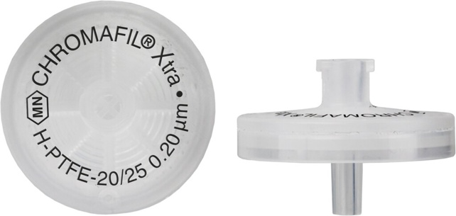 Syringe filter, Macherey-Nagel CHROMAFIL Xtra, H-PTFE, Ø25 mm, 0,20 µm, 100 pcs