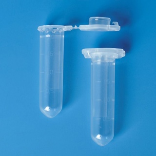 Microcentrifuge tube, BRAND, Safe-lock lid, clear, 2,0 ml, round