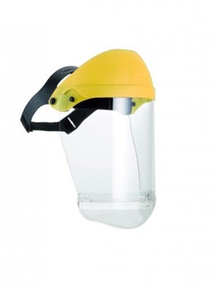 Face shield with chin protection, LLG