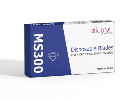 Microtome blades MS300 low, extra hard tissue