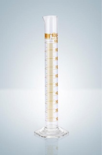 Measuring cylinder 5 ml, class A Duran®, ring gra