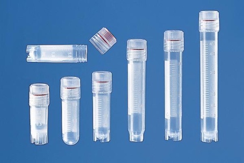 Cryotube, BRAND, PP, sterile, ext. thread, with foot, 5 ml, 1000 pcs.