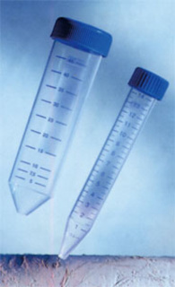 Tubes con.bott 50ml sterile with skirt. 450/pac