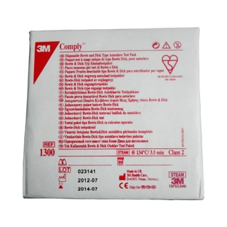 3M Comply Bowie + Dick disposable test palet