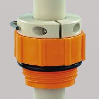 Screwthread connections for PP drum pump, Type Tr