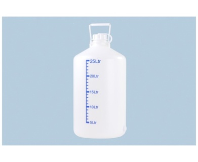 Aspirator bottle PE, 25 L, w/o stopcock, UV-pro.