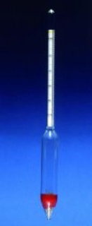 Density hydrometers,suitable f or calibration with