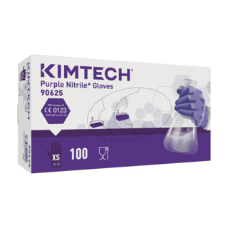 Nitrile gloves, Kimberly-Clark KIMTECH Purple, size L