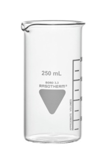 Beakers, tall form, 600 ml, pack of 10