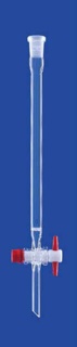 Chromatography column with frit, Lenz-Laborglas, NS 14/23, 200 mm, Ø15 mm, 35 mL