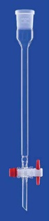 Chromatography column without frit, Lenz-Laborglas, NS 29/32, 800 mm, Ø40 mm, 1000 mL